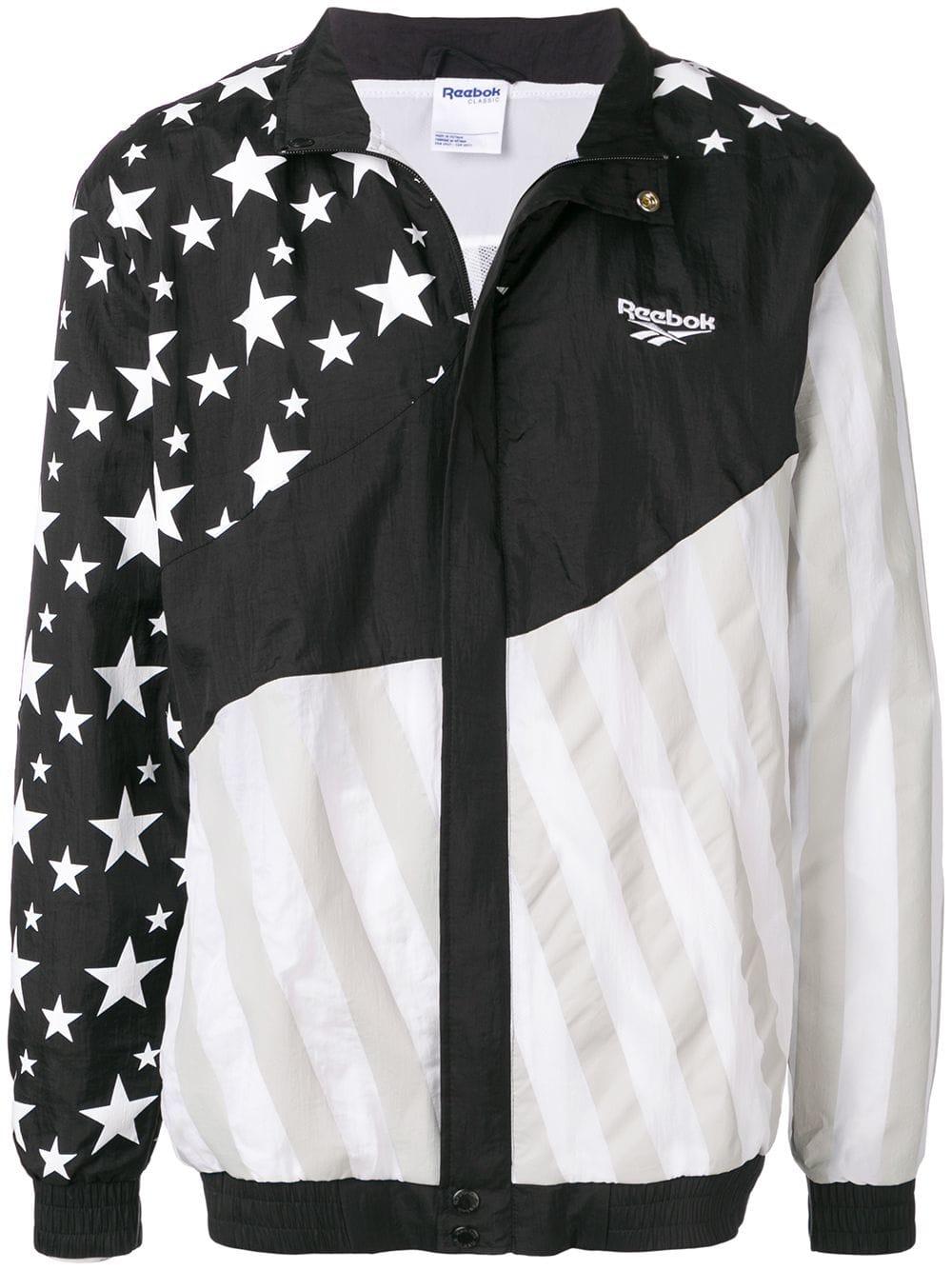 reebok hush track jacket