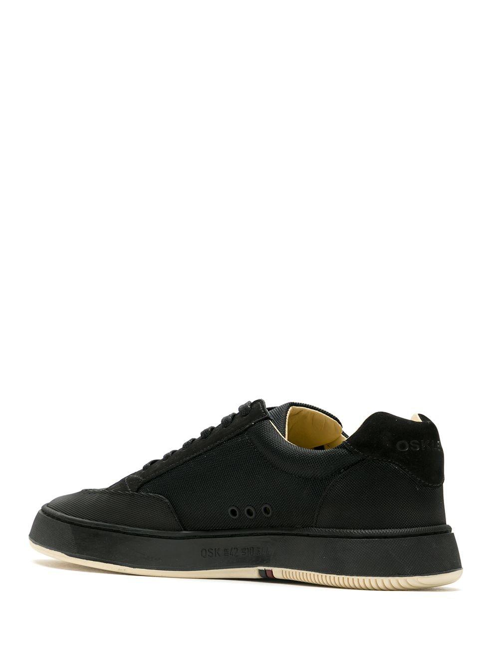 Osklen Soho Trip Leather Sneakers in Black for Men - Lyst