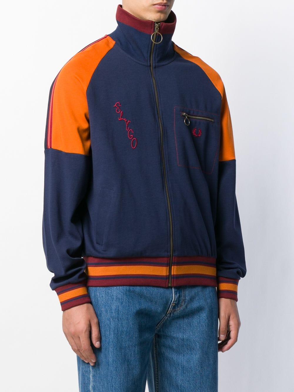 Fred Perry Cotton Nicholas Daley Track Jacket in Blue for Men | Lyst  Australia
