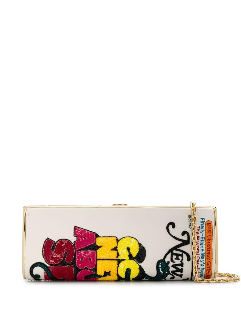Marc Jacobs New York Magazine Clutch Bag in Red
