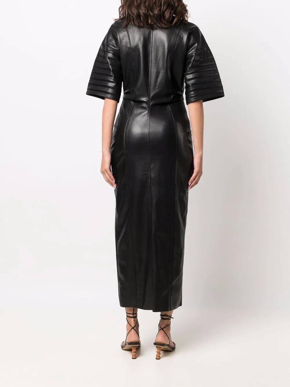 Nanushka Leather Dresses for Women | Lyst