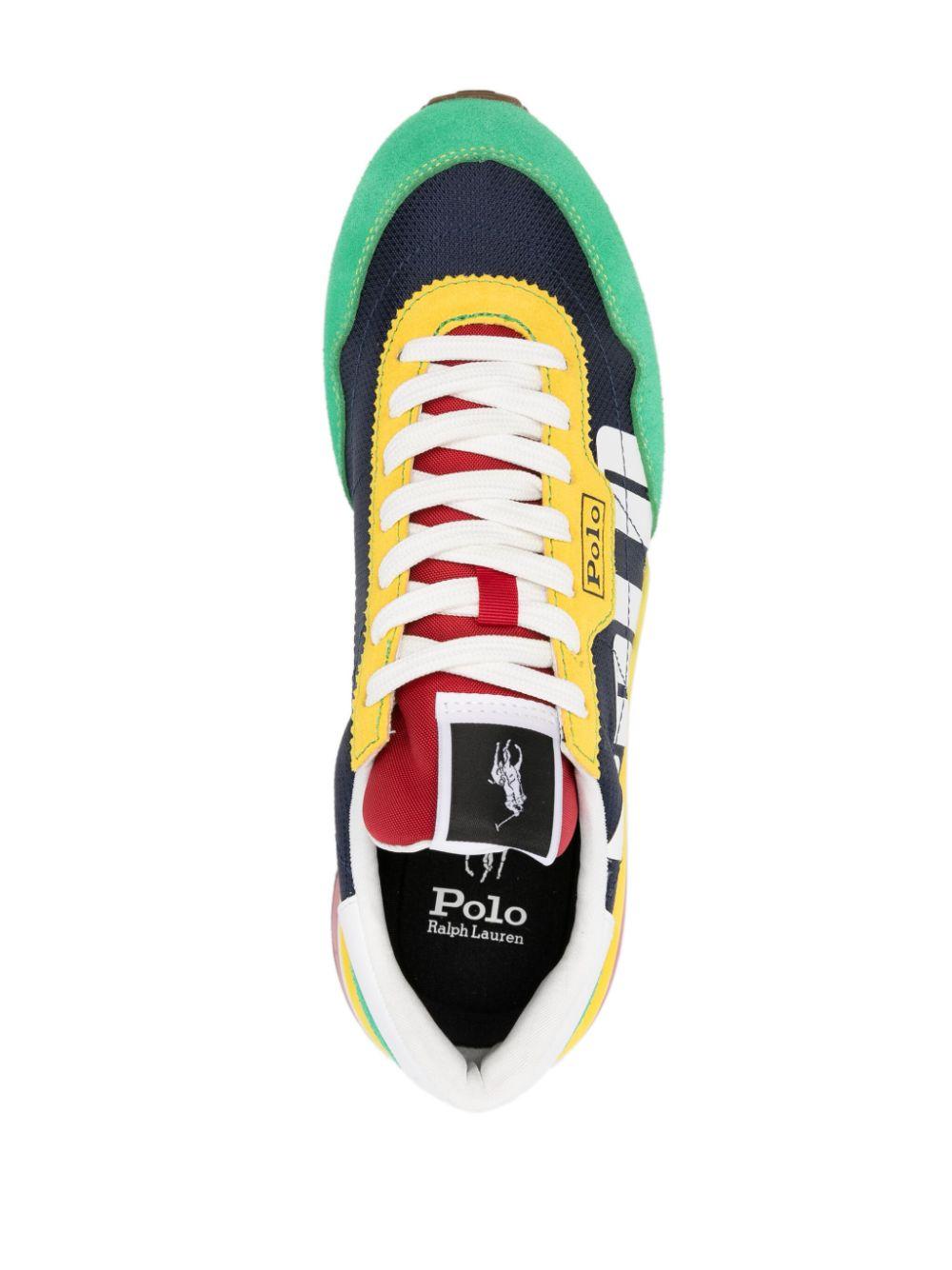 Polo Ralph Lauren メンズ グリーン Train 89 スニーカー スニーカー