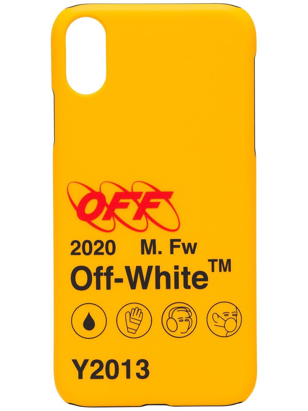 Off-White c/o Abloh Industrial Iphone Xr Case in Yellow for Men - Lyst
