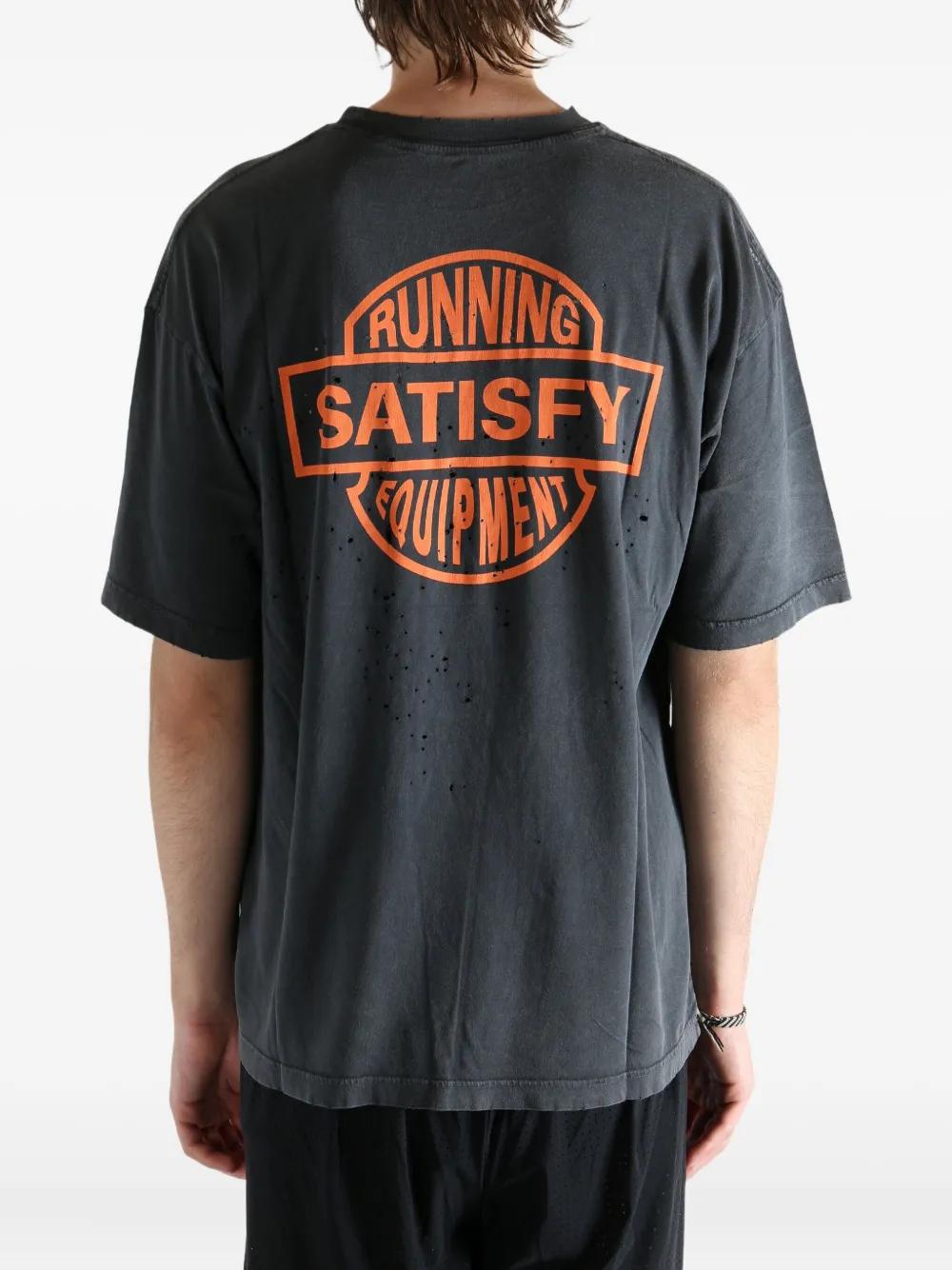 satisfy Tシャツ　サイズ3 SATISFY | クルーネック ロゴTシャツ MEN