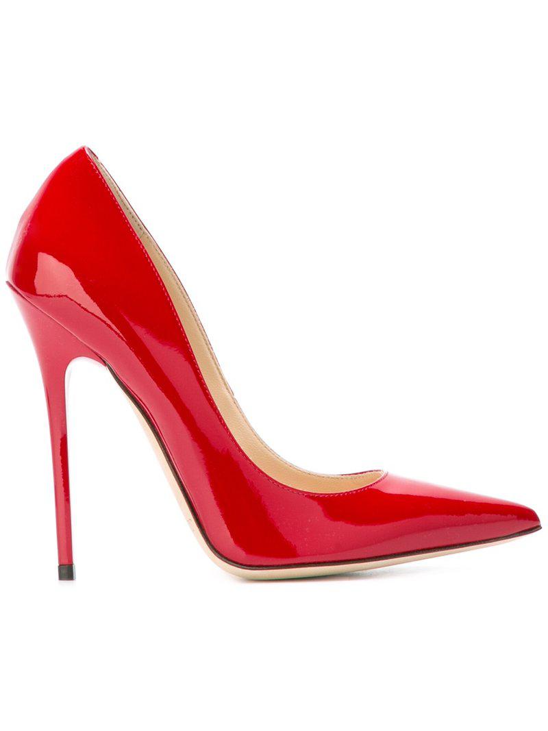 Lyst - Jimmy Choo Anouk 120 Pumps in Red