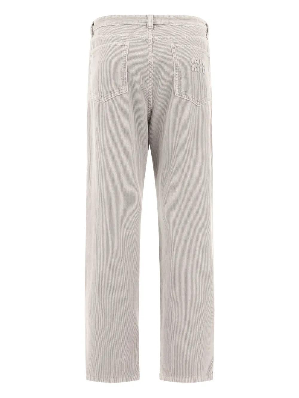 Miu Miu Pants for Women | Online Sale up to 55% off | Lyst