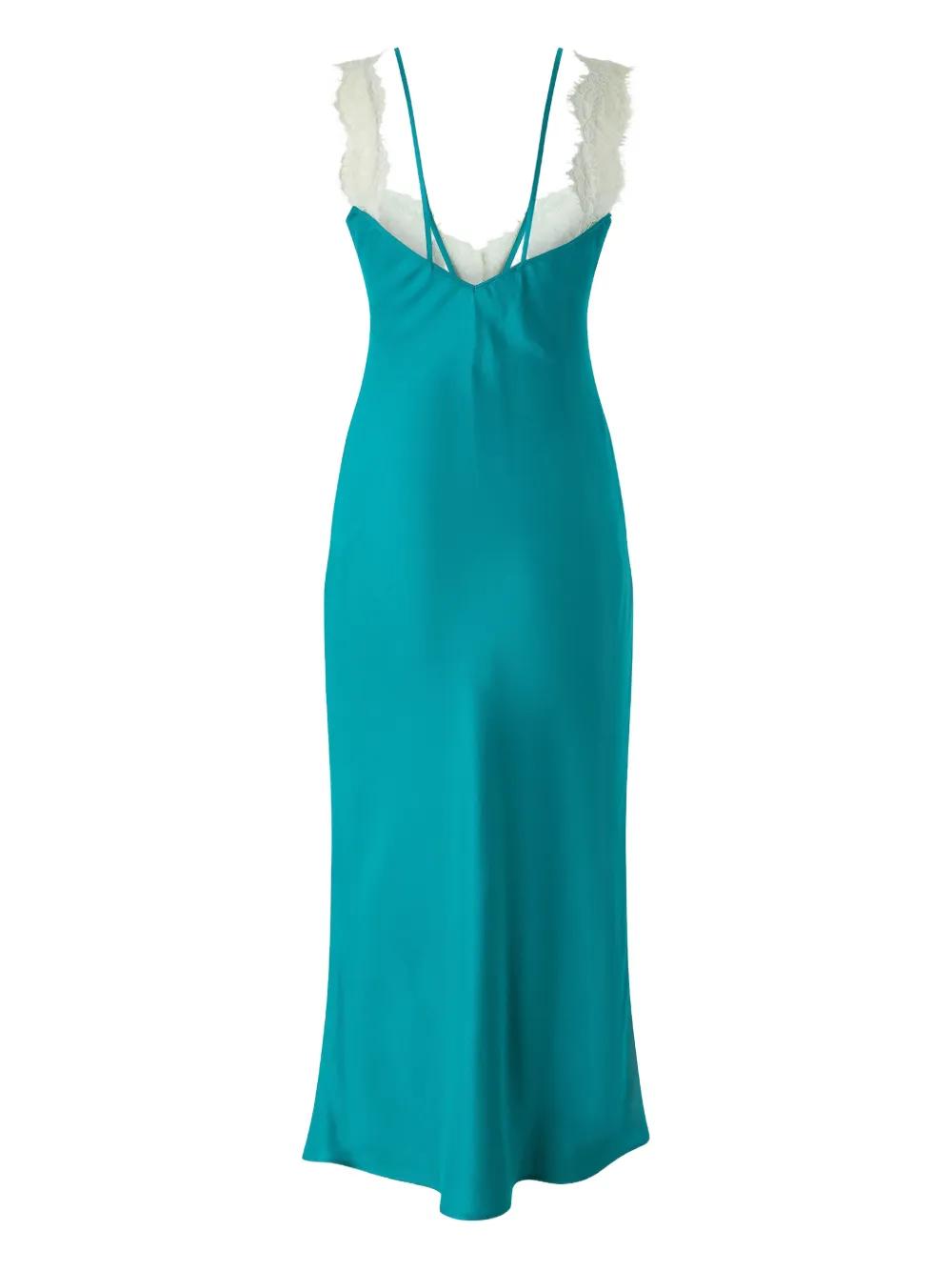 pinko open back sleeveless dress Pinko Sleeveless Dress In Metallic Ribbed Knit Pearl Grey Pinko
