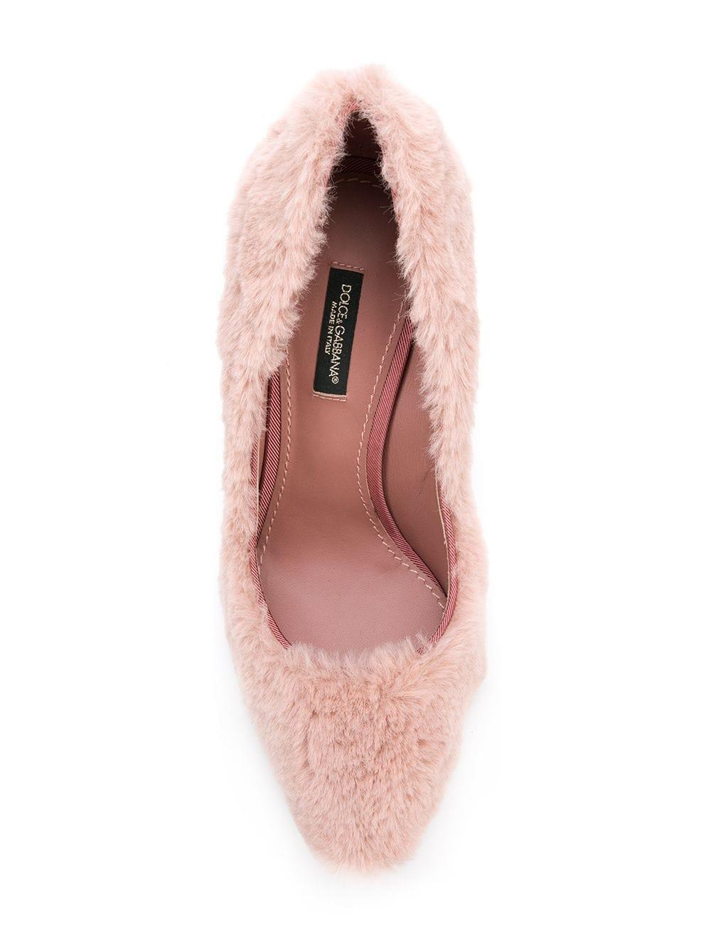 dolce and gabbana pink pumps