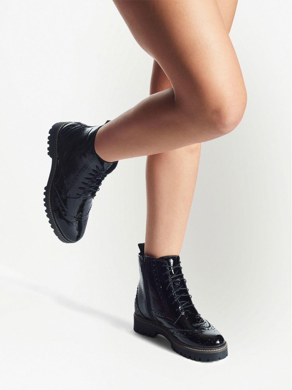 Kurt Geiger Sofia Patent-leather Boots 