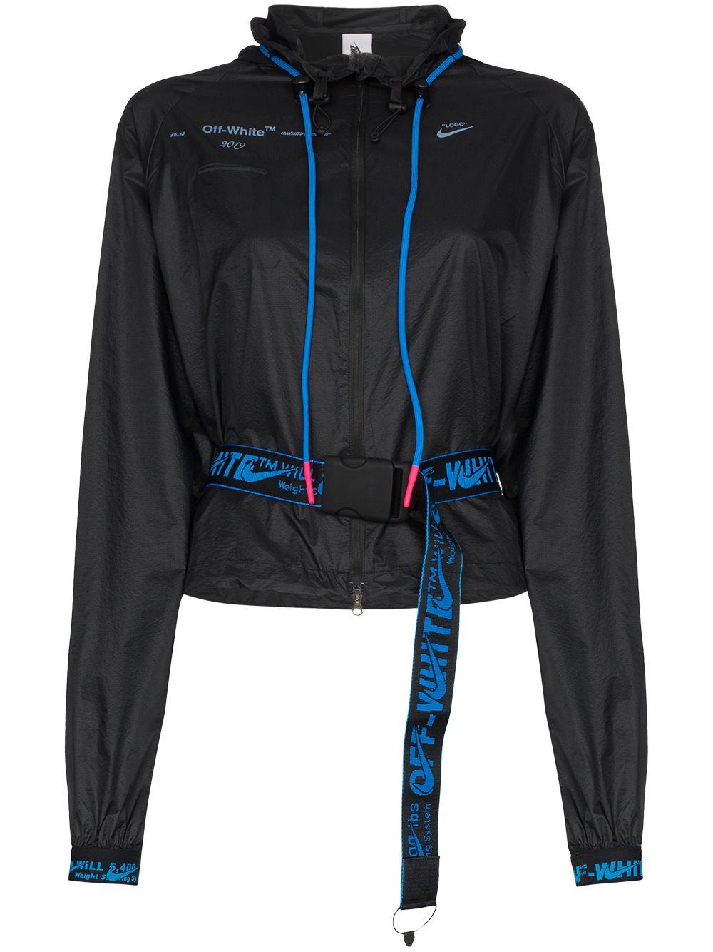 x off white running jacket