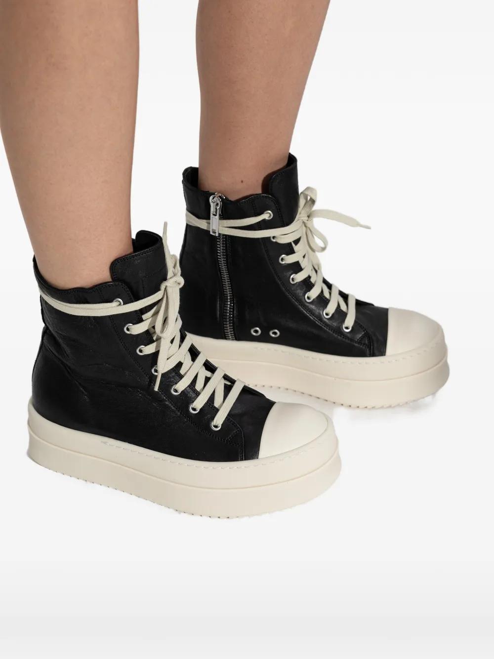 Rick Owens Mega Bumper Sneakers in Black | Lyst
