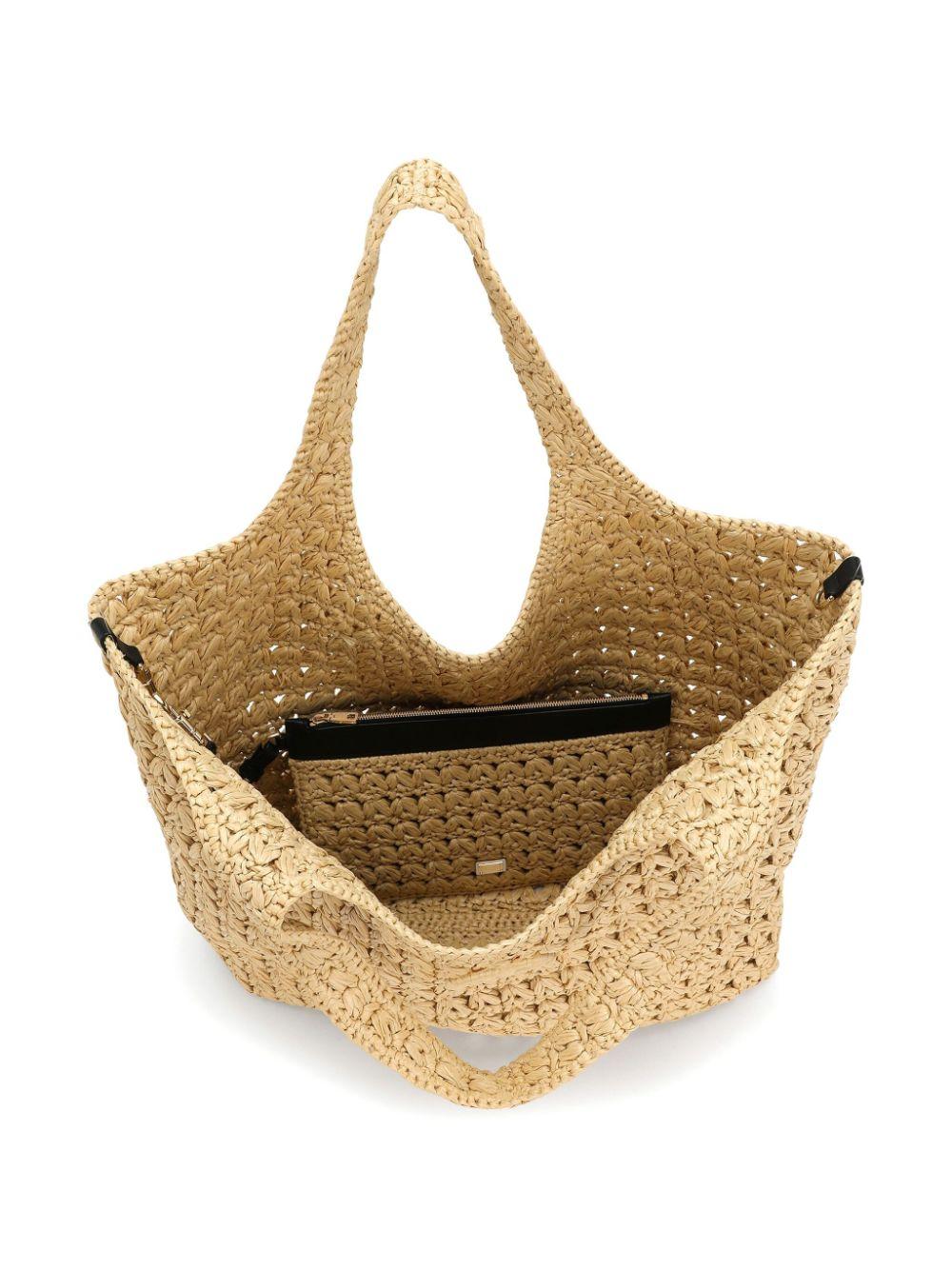 Dolce & gabbana raffia bag sale