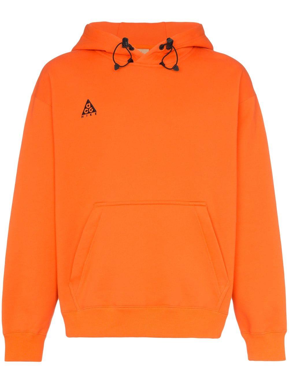 nike nrg hoodie orange
