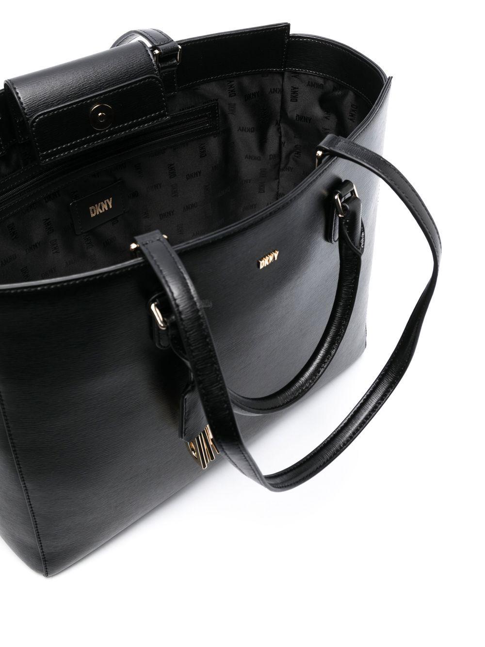 DKNY Paige Book Tote Bag in Black | Lyst