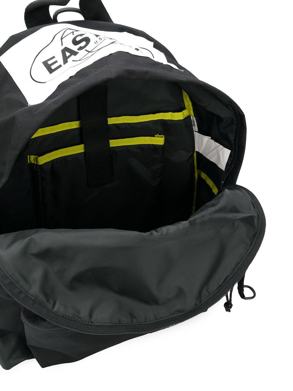 Download Eastpak Leather X Msgm Backpack in Black - Lyst
