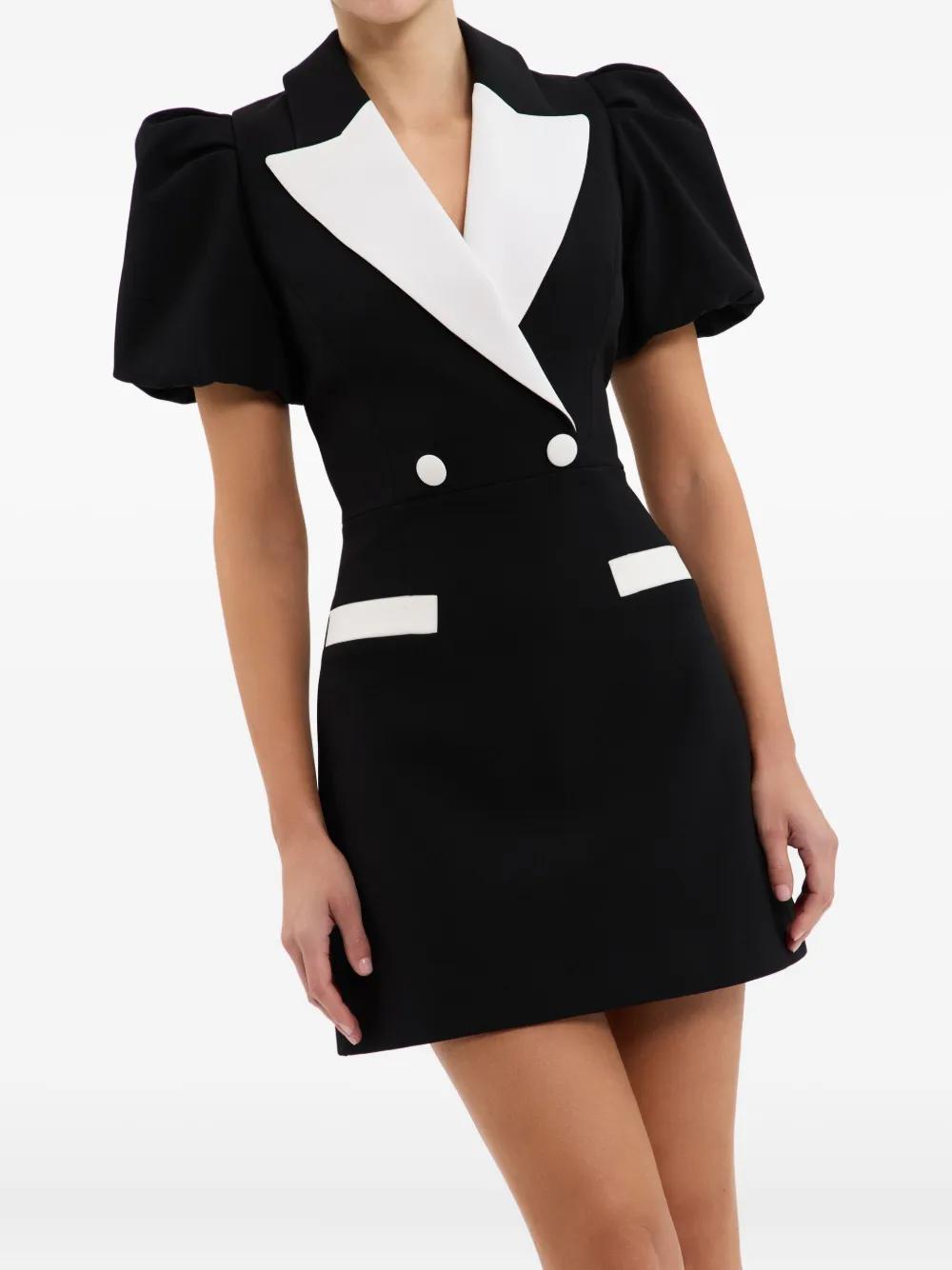 [REBECCA VALLANCE] ミニドレス バックリボン REBECCA VALLANCE】LIA STRAPLESS MINI DRESS バックリボン