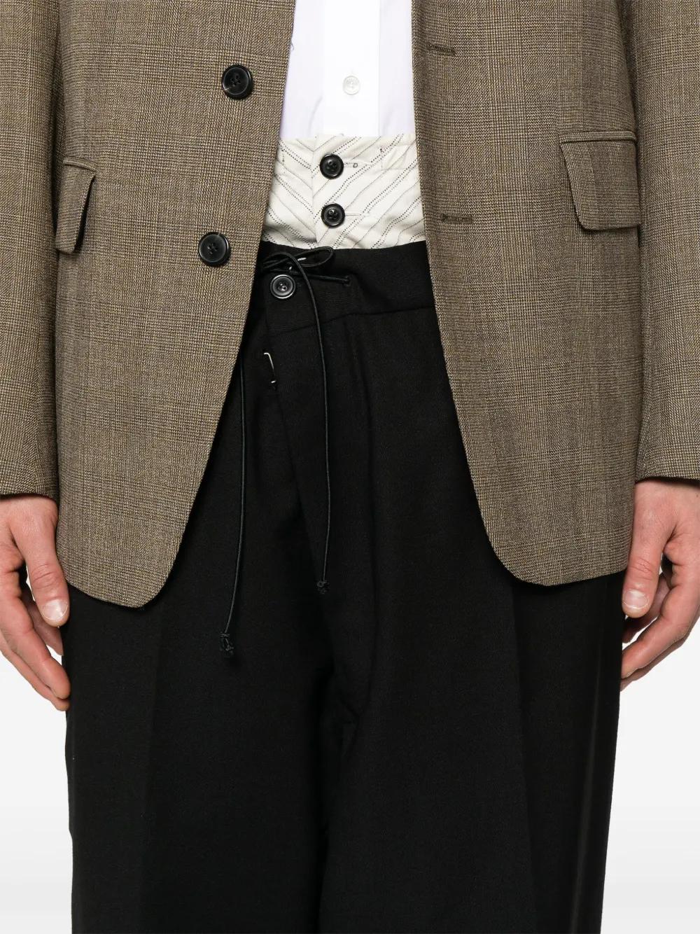 Maison Margiela Anonimity Of The Lining Trouser in Black for