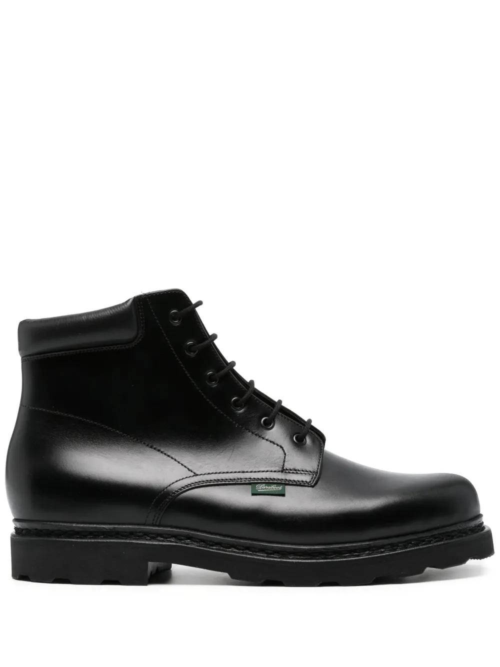 Paraboot Bergerac Boots in Black for Men | Lyst