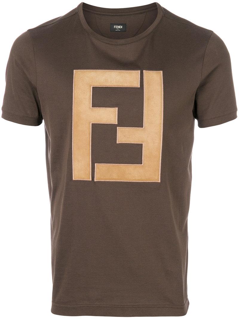 Fendi Logo T Shirt Online, 56% OFF | jsazlaw.com