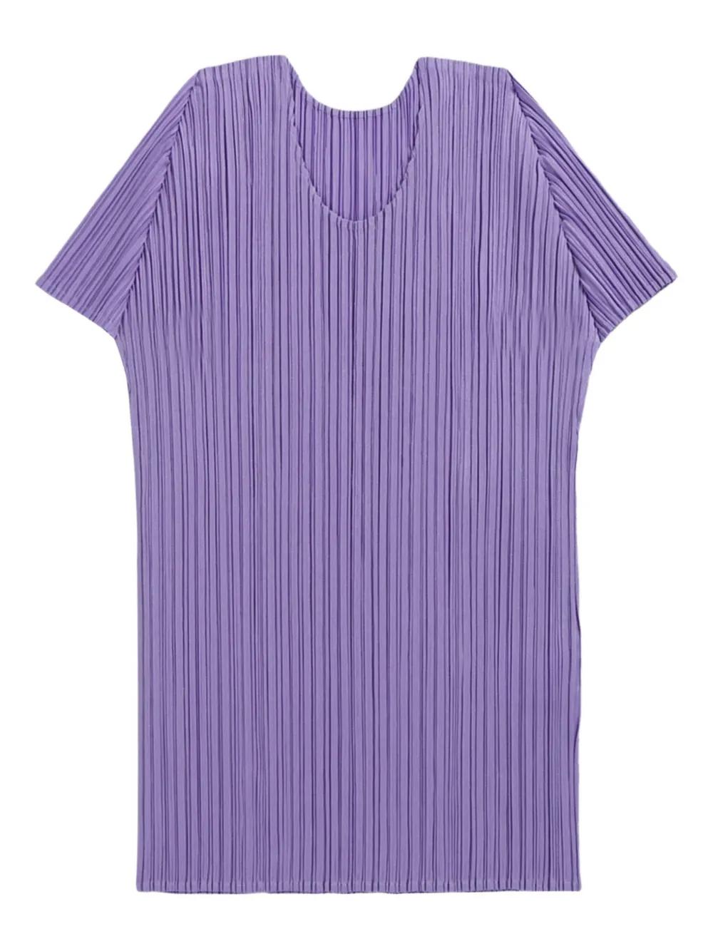PLEATS PLEASE パープル プリーツトップス PLEATS PLEASE ISSEY MIYAKE（パープル/紫色系）の新品フリマ