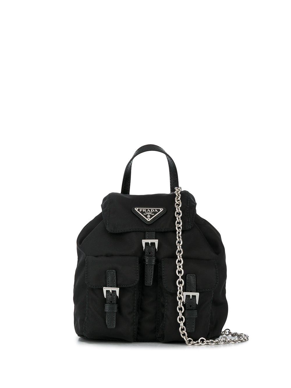 prada mini nylon backpack