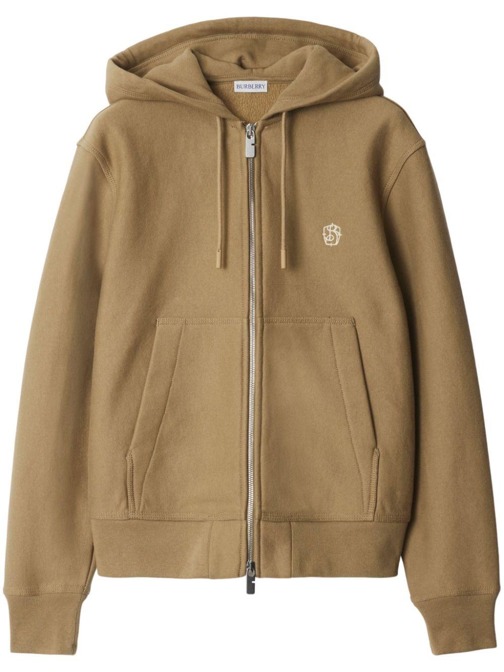 Burberry レディース ナチュラル ジップアップ パーカー アクティブ  