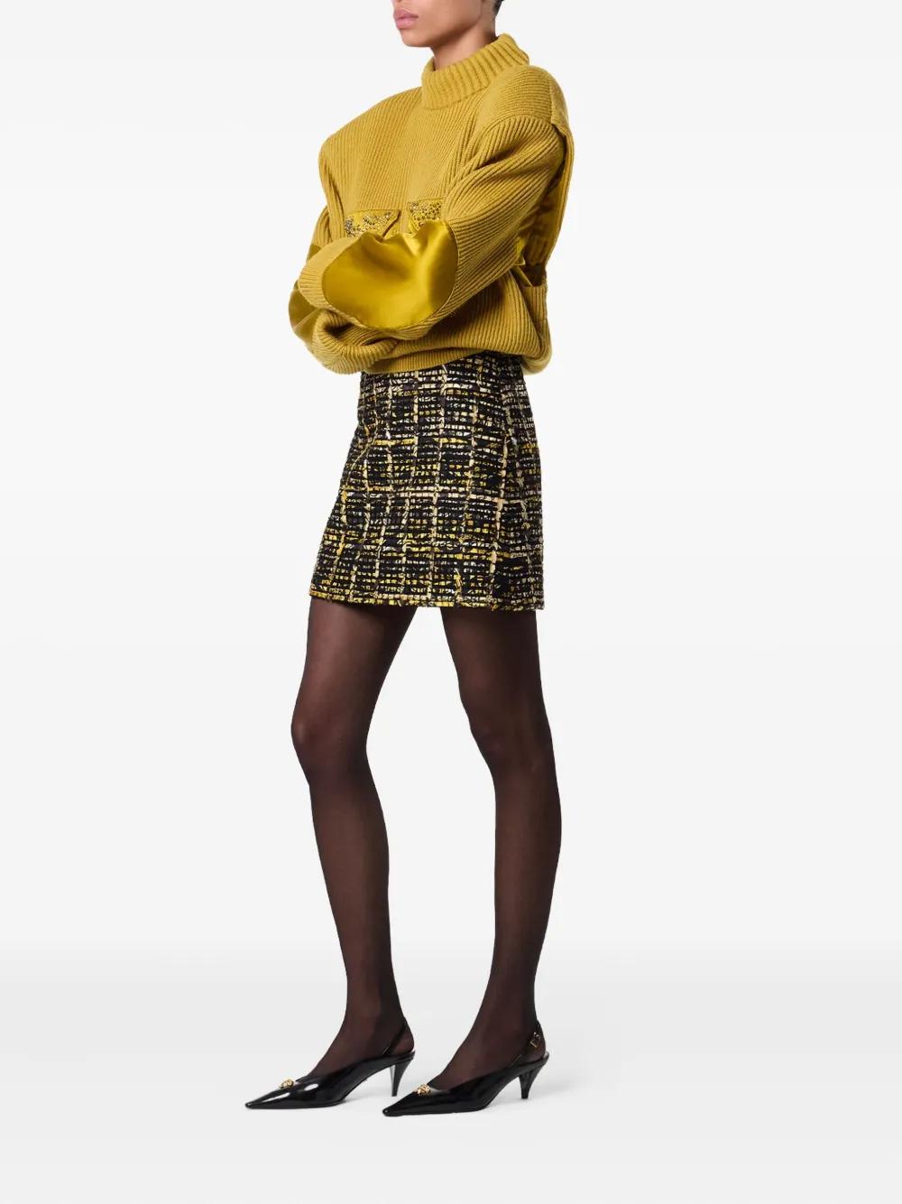 スカート VERSACE SS23 PLEATED SKIRT (1008743_1A063925W020) MULTICOLOUR Versace PLEATED SKIRT (1008743) – LOZURI®