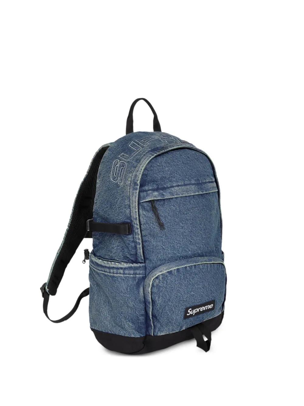 Supreme Denim Backpack in Blue | Lyst