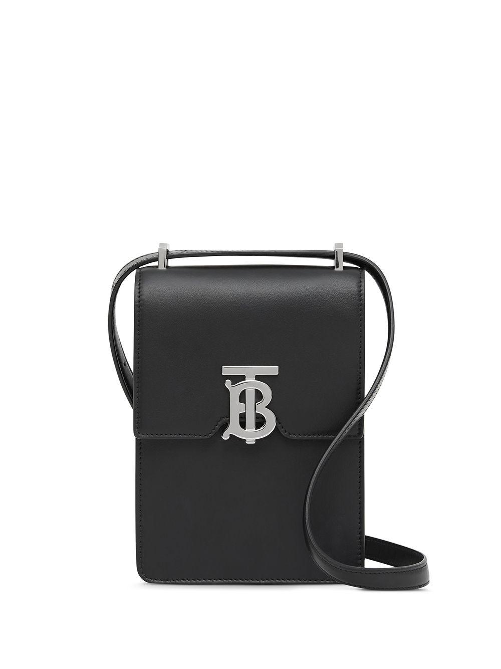 Burberry Monogram Leather Robin Bag in Black for Men Lyst