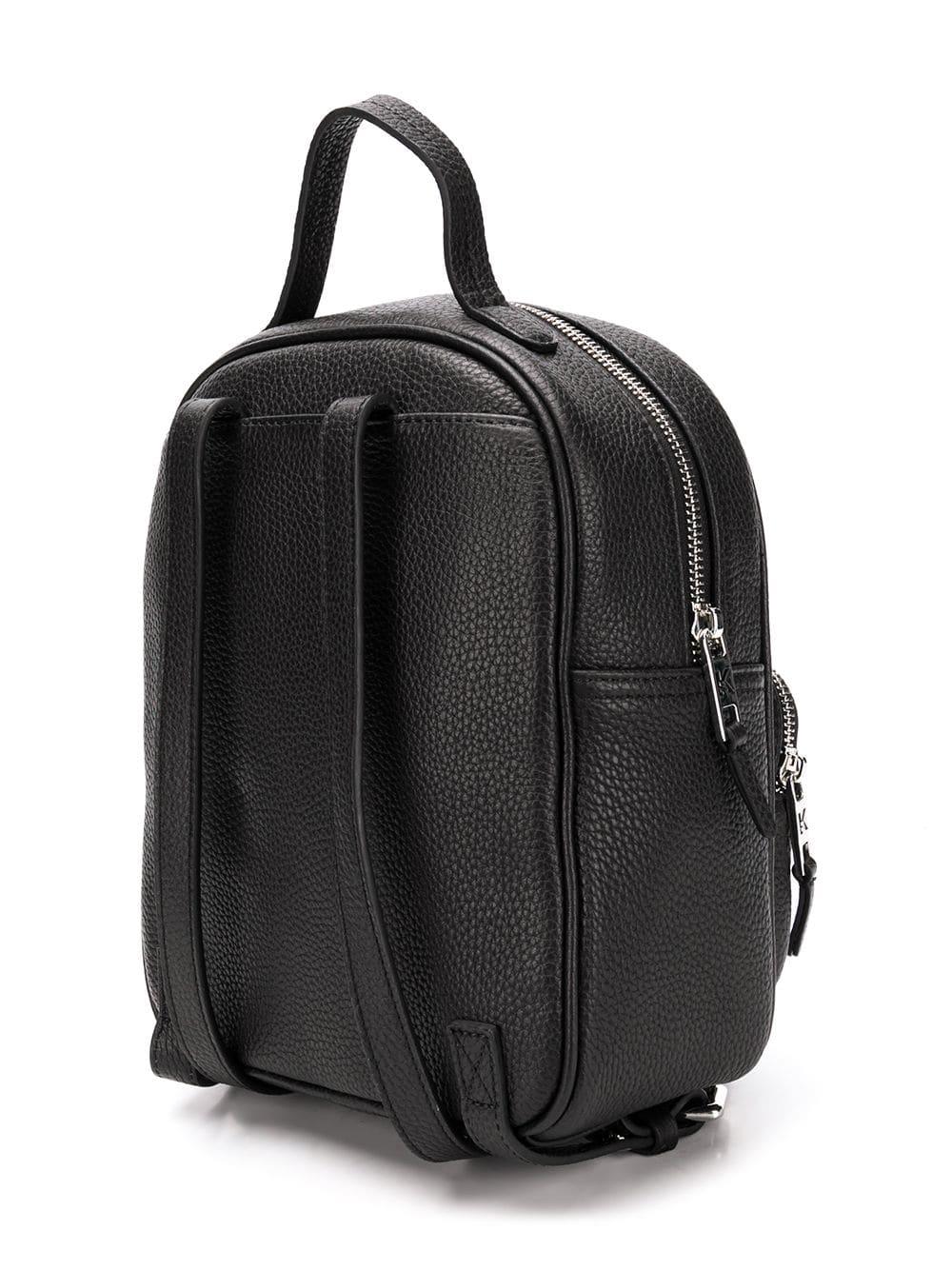 karl lagerfeld studded backpack