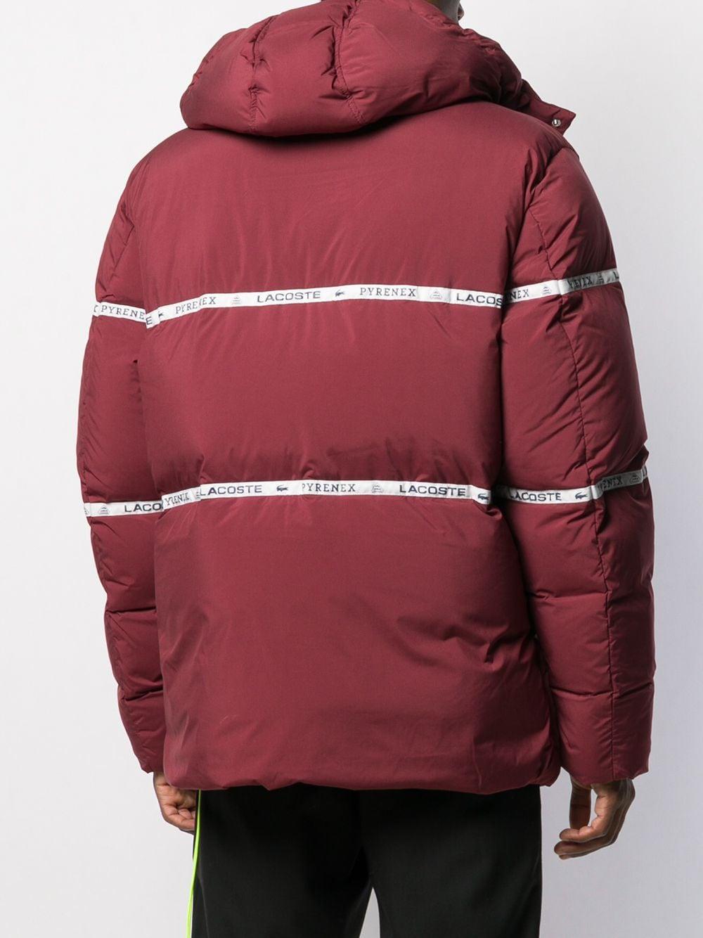 doudoune lacoste rouge