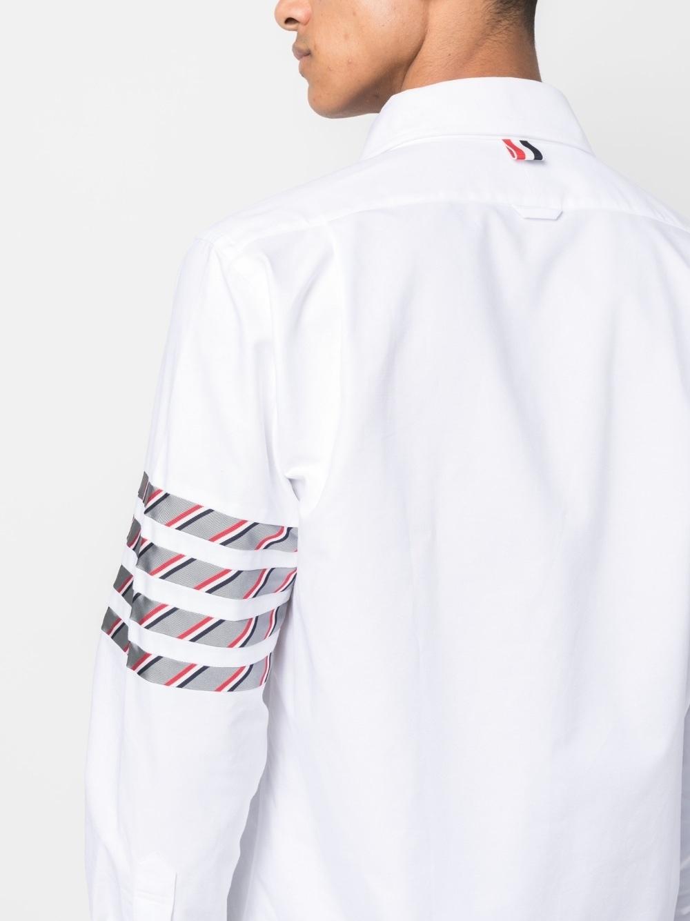 Thom Browne Cotton Shirt in White for Men | Lyst