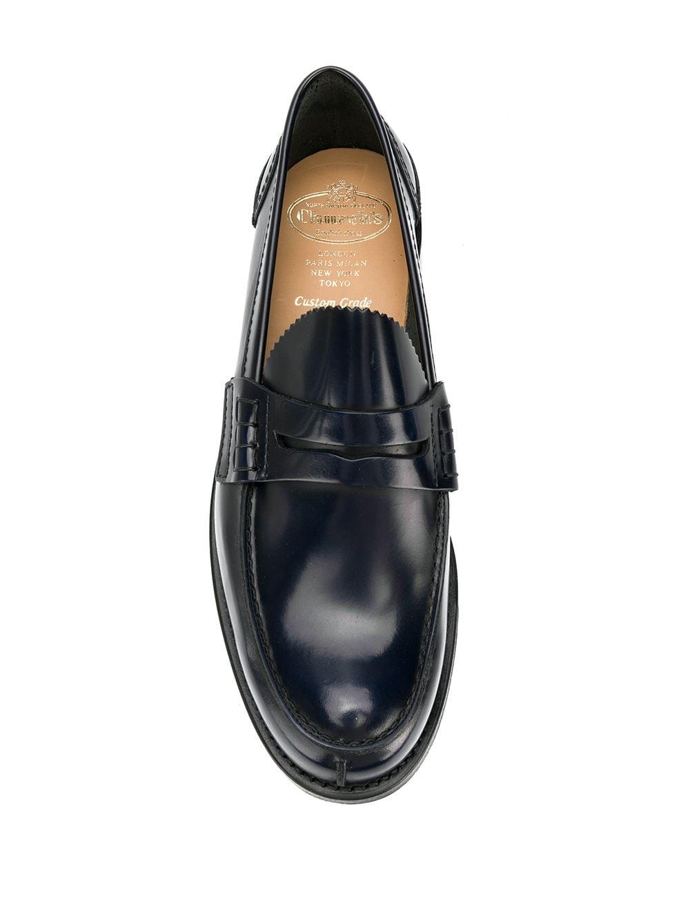 Church's Leather Tunbridge Loafers in Navy (Blue) for Men - Save 