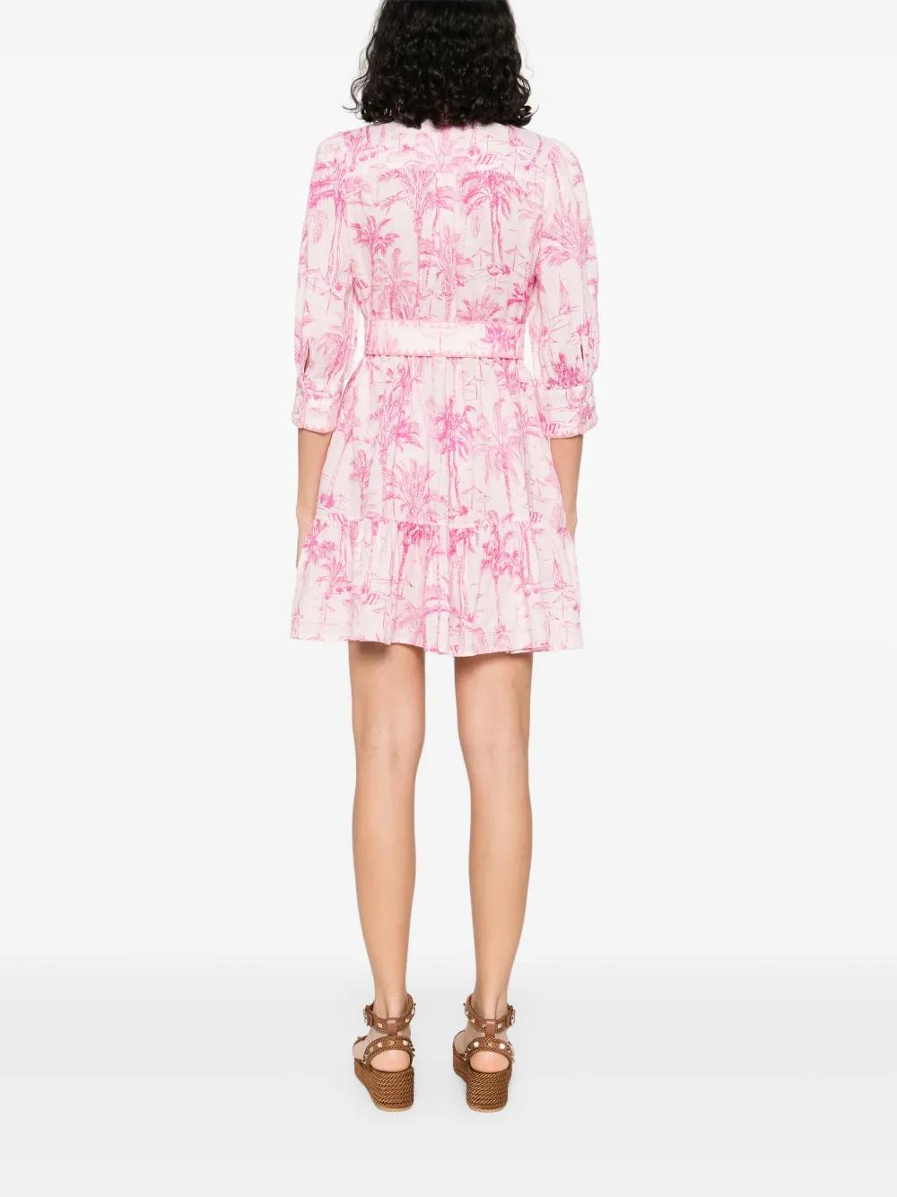 パーティードレス MC2 Saint Barth JARA - Mini dress with flowers MC2 Saint Barth Jara - Mini Dress With Flowers | italist