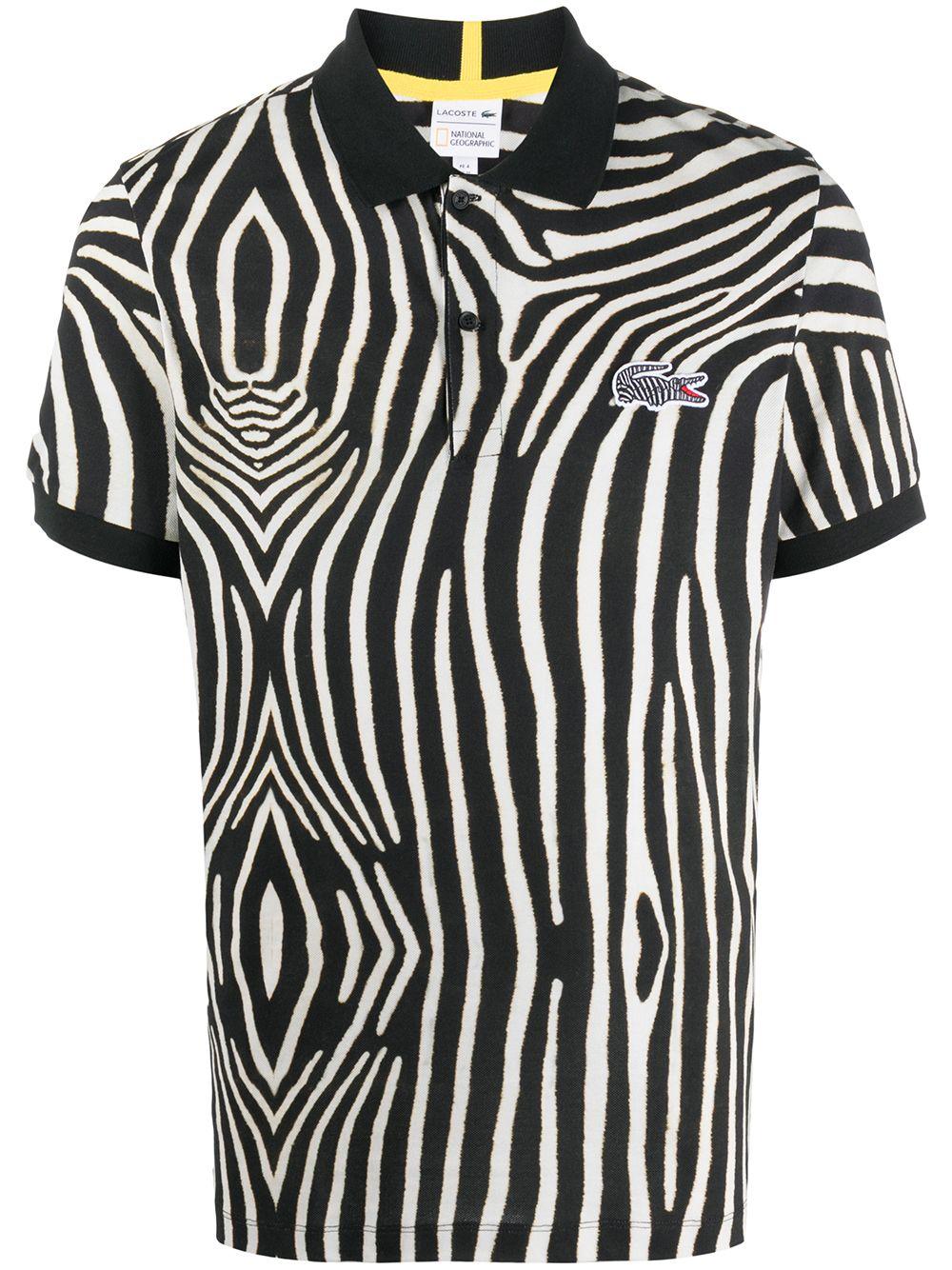 Funny Cool Zebra Embroidered Polo Shirt Polo T-shirt 