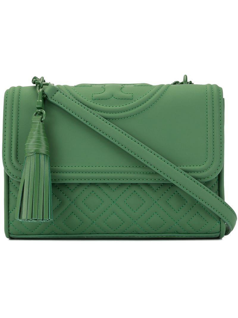 tory burch fleming green