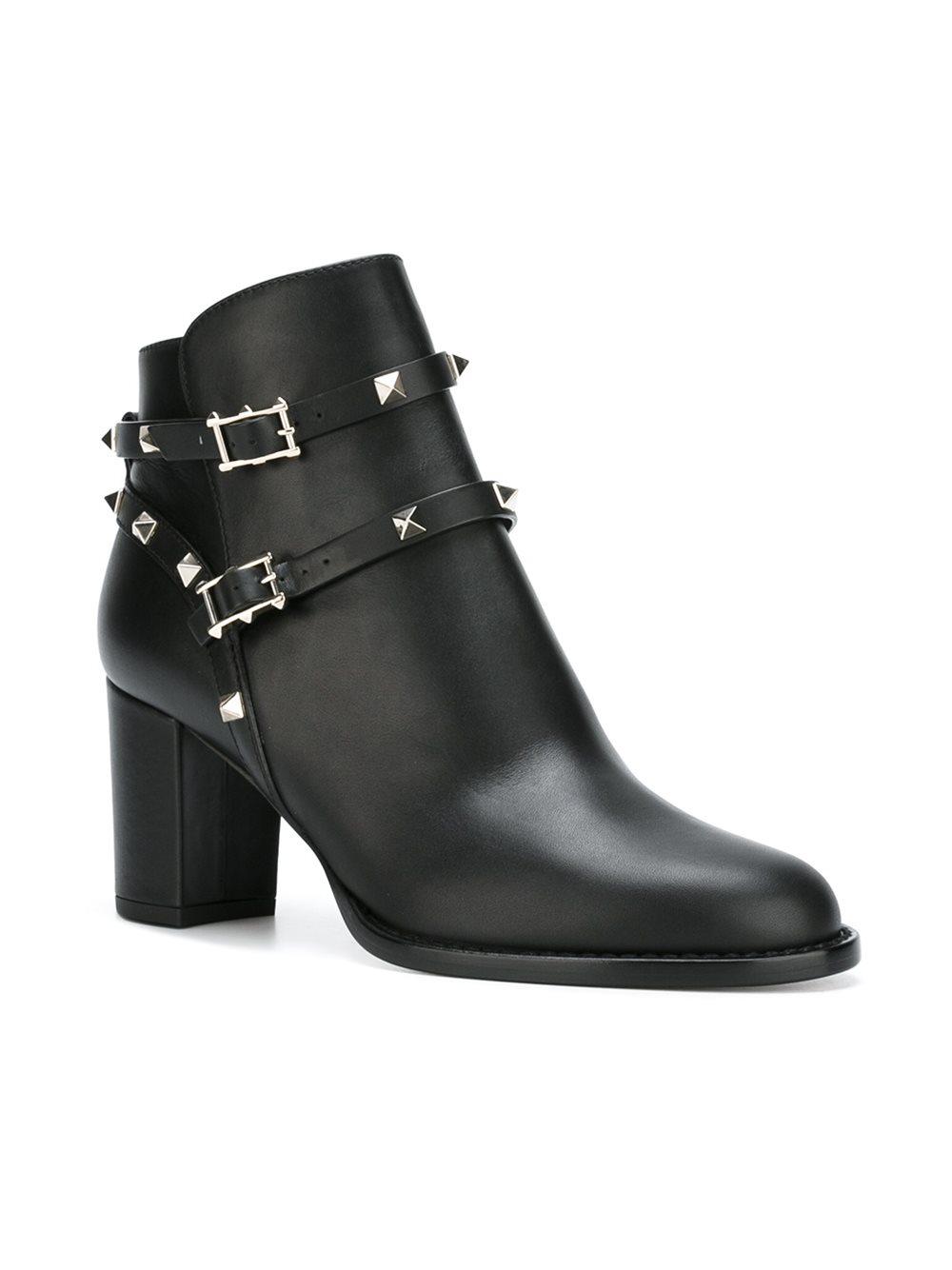 valentino ankle boots rockstud