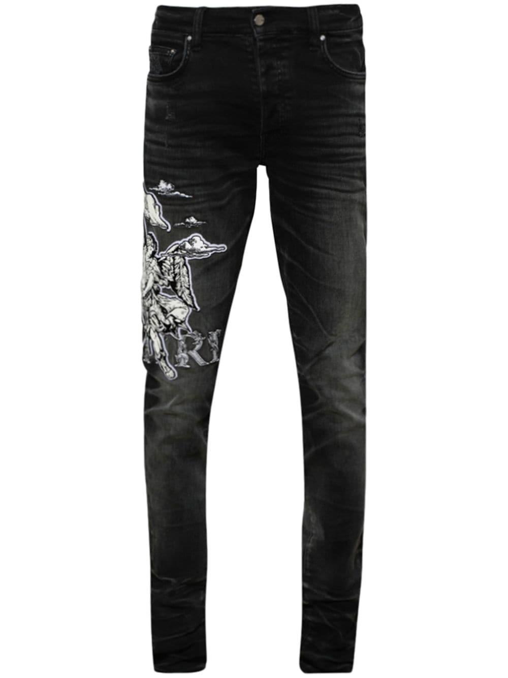 AMIRI スリムフィットジーンズ　29 Amazon | [アミリ] 窮屈なスリムフィットジーンズ distressed