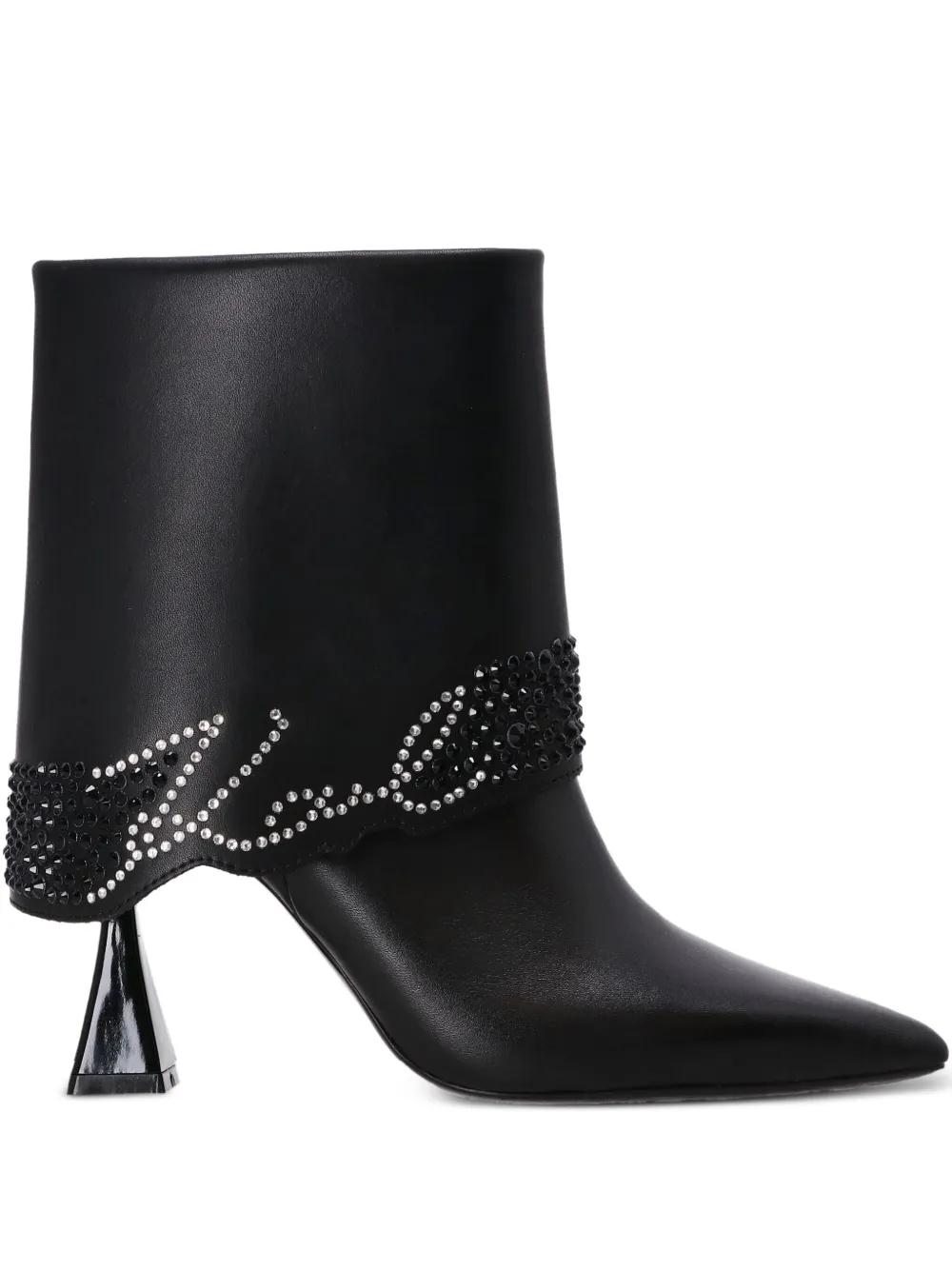 Parosh Bottes Ã Paillettes Bottes à Bout Pointu De Créateurs Pour