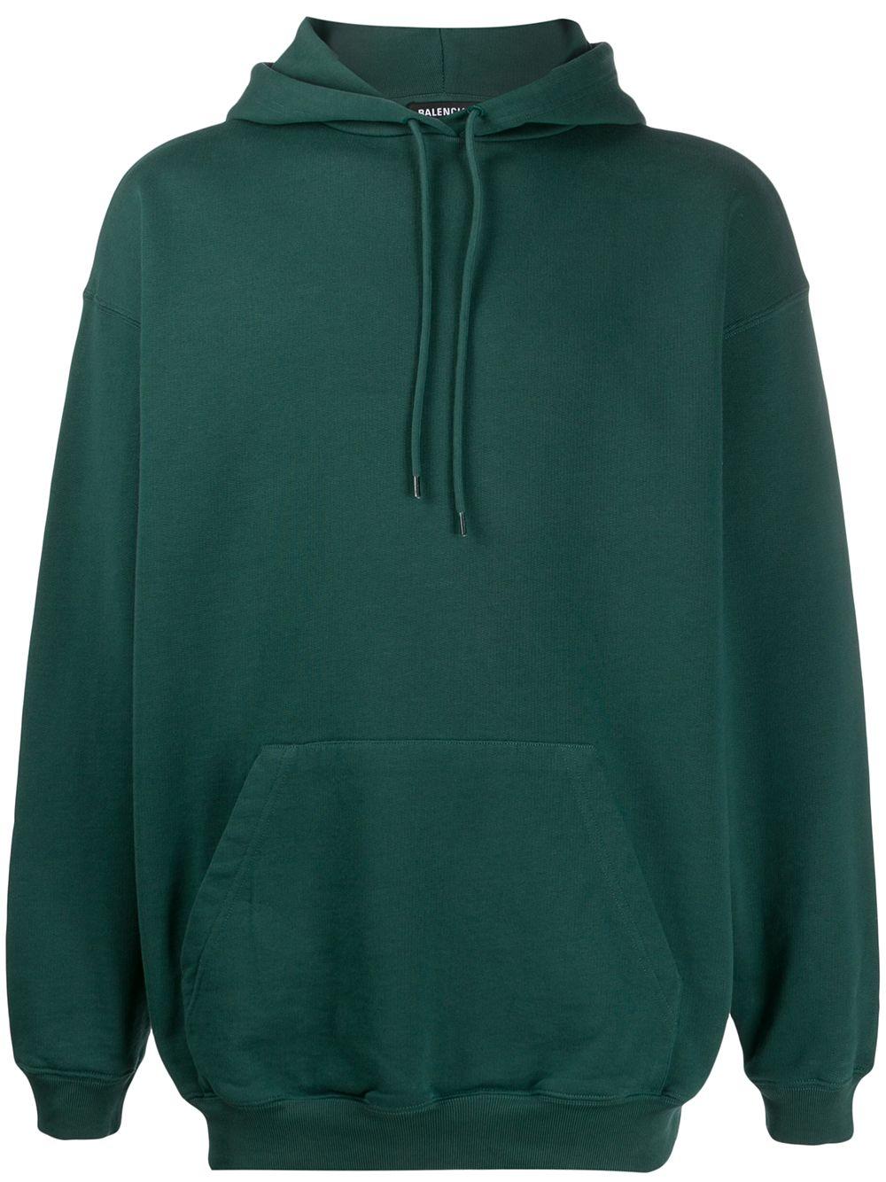 green balenciaga sweatshirt