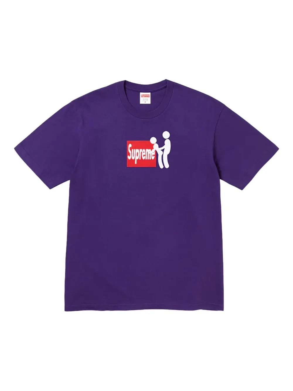 Supreme Stadium Printed T-Shirt in Purple for Men | Lyst