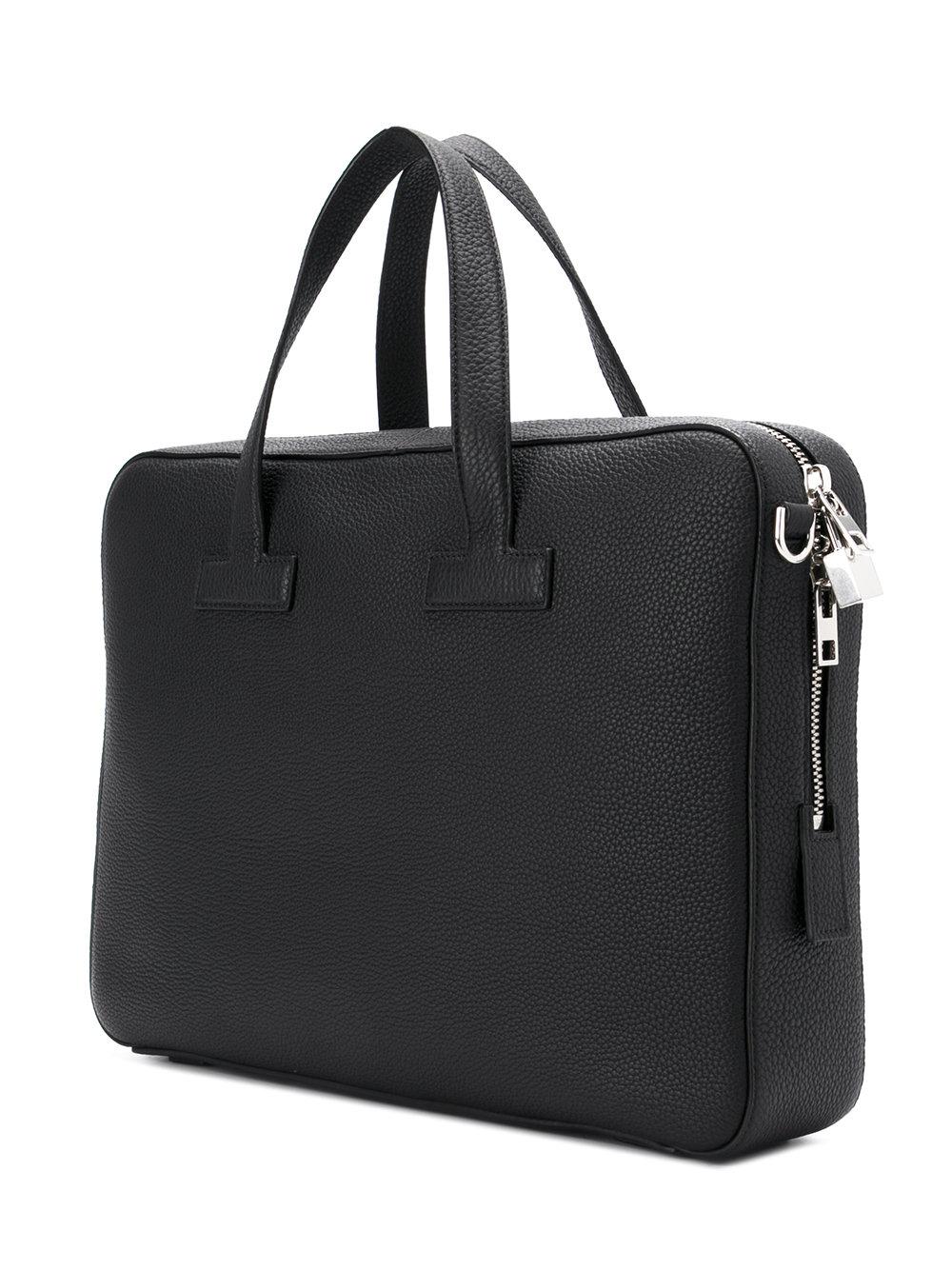 Tom Ford Leather Laptop Case in Black for Men Mens Bags Cases 