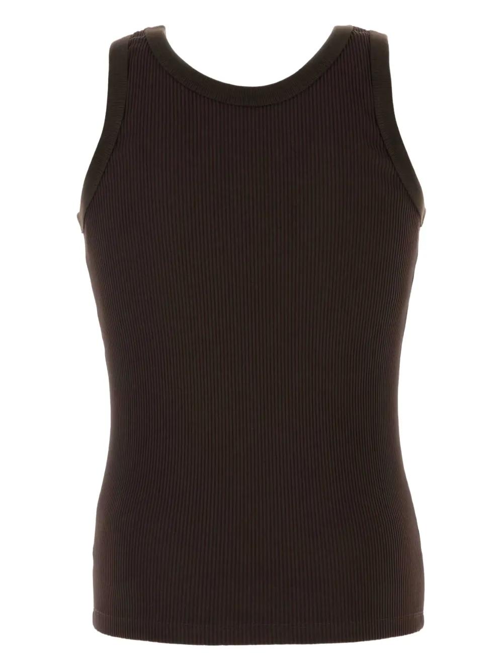 Tシャツ・カットソー FENDI Camel Stretch Nylon Tank Top Fendi Men's Camel Stretch Nylon Tank Top () IFCHIC.COM
