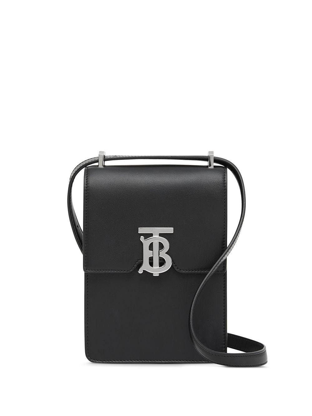 Burberry Monogram Leather Robin Bag in Black for Men | Lyst Canada