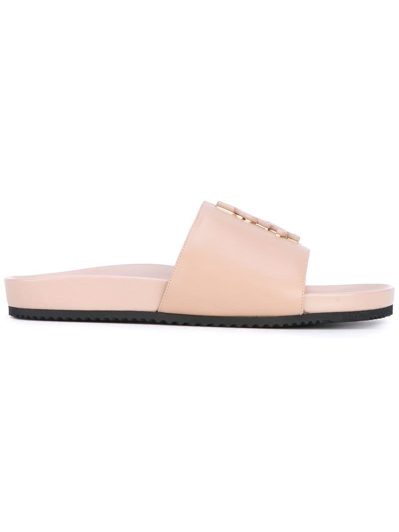 joan slide sandal saint laurent