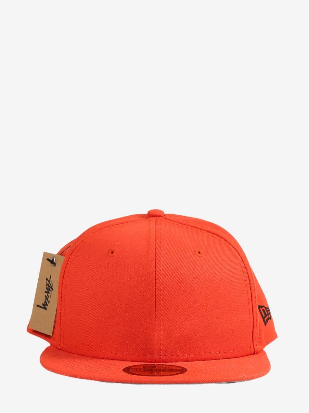 Stussy × NEW ERA cap red Stussy x New Era Authentic 59Fifty Fitted Cap Cardinal Men's