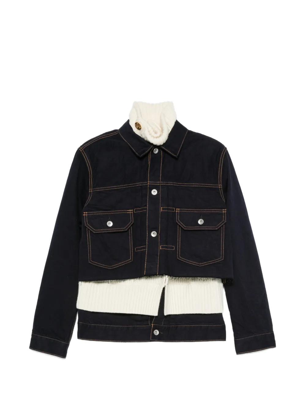レディース Sacai ジーン布 & デニムジャケットが¥79,000〜 | Lyst