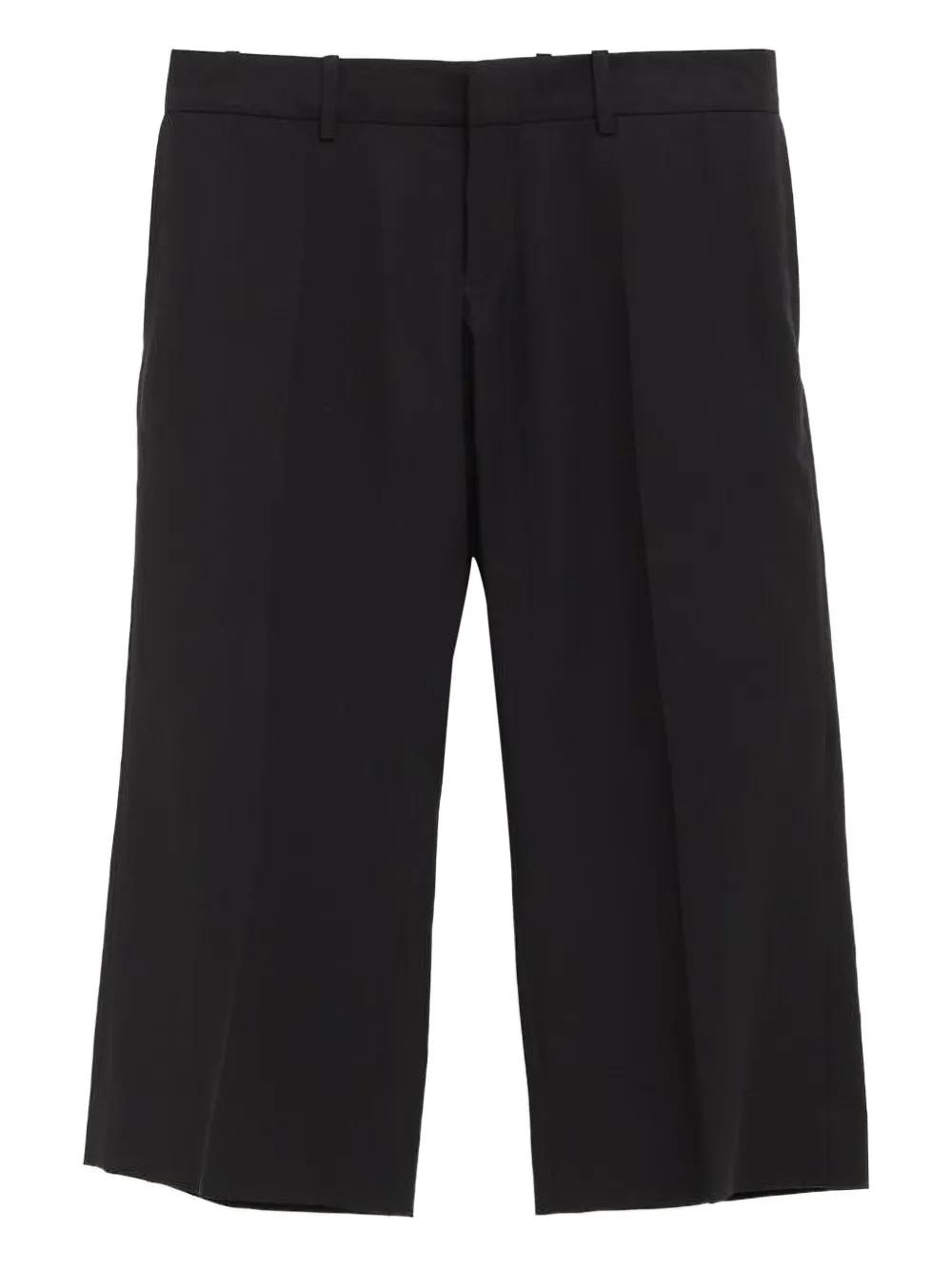【 BALENCIAGA 】 ローウエスト Capri パンツ Capri Pants Women's Low Waist Capri Pants in Black | Balenciaga US