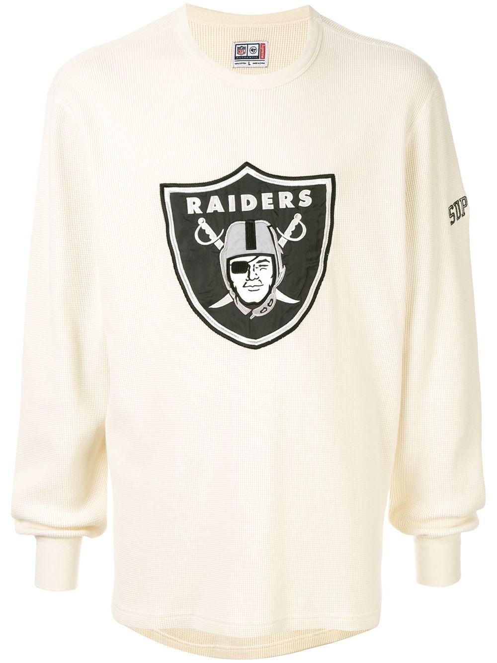 Supreme Cotton Raiders Waffle Knit T 