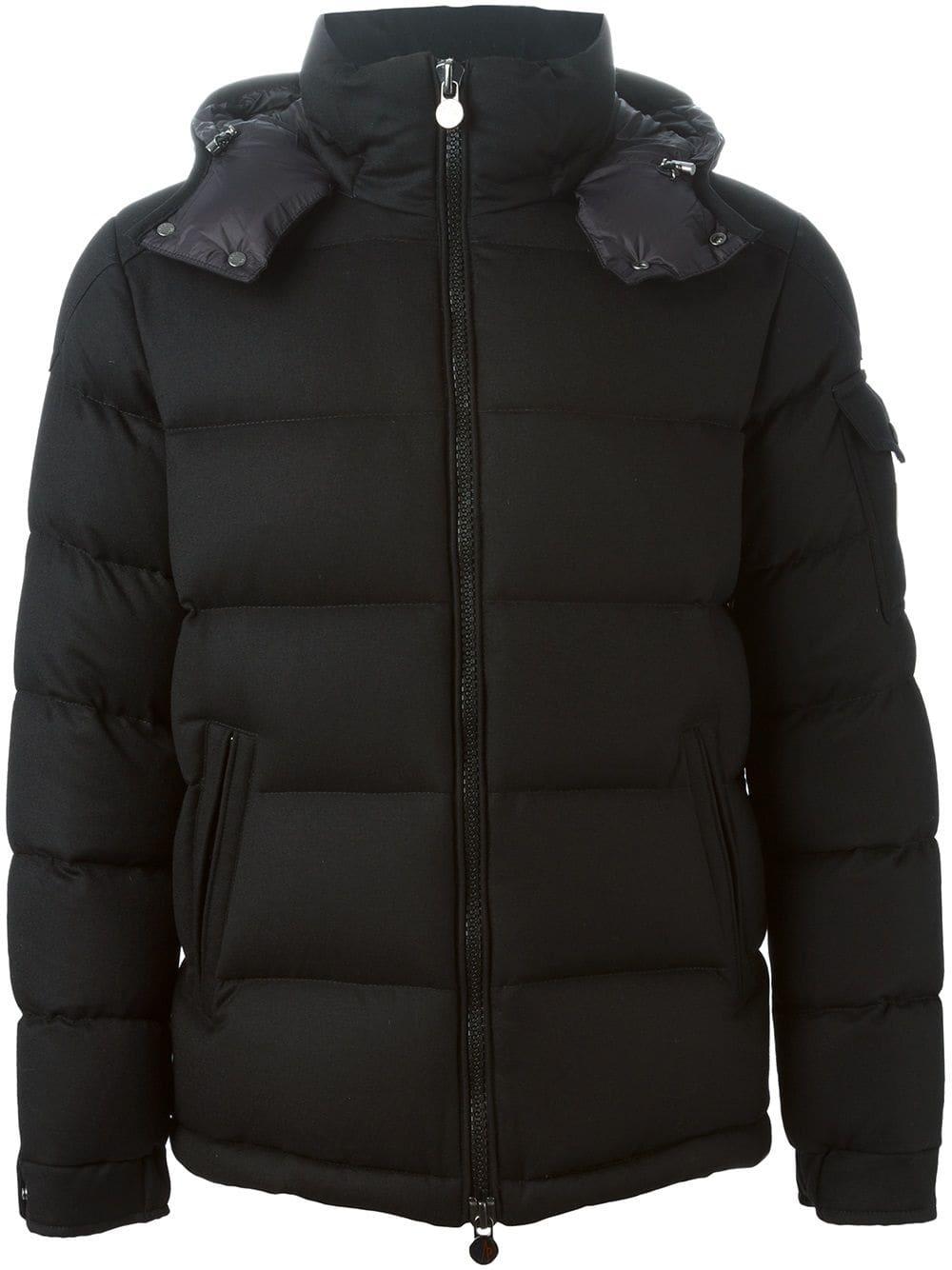 Moncler 'montgenevre' Padded Jacket in Black for Men | Lyst